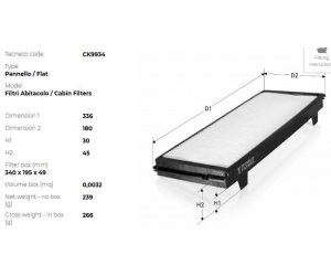 CK9934 TECNECO FILTERS 